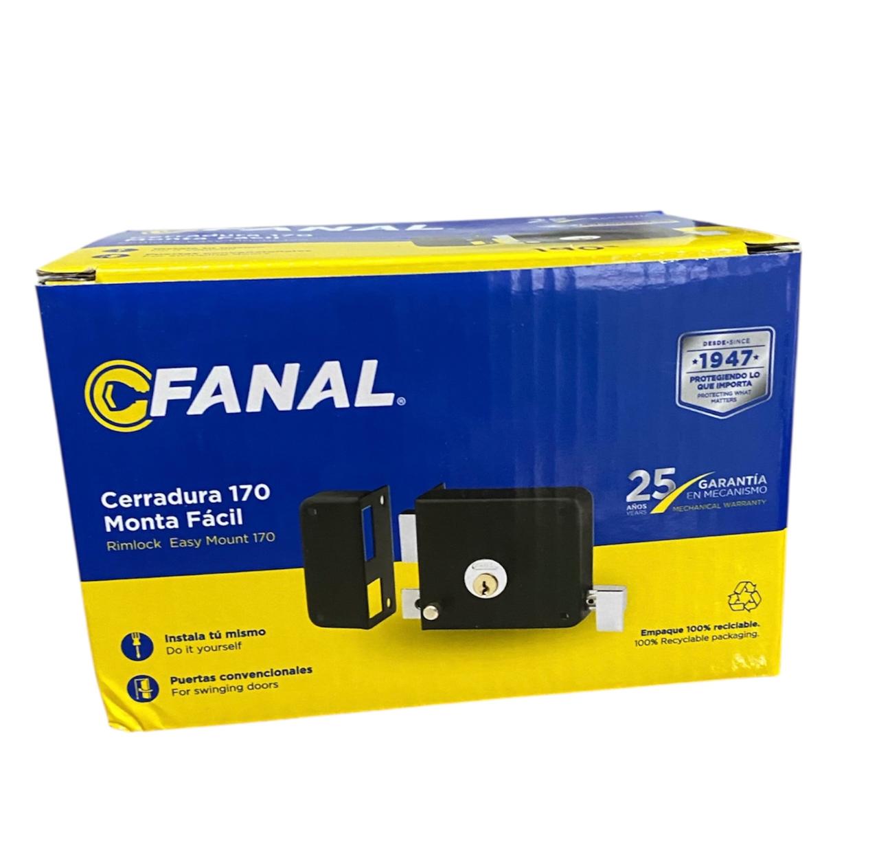 Cerradura De Sobreponer Izquierda Fanal